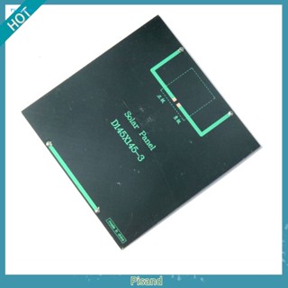Pisand 3W 6V แผงพลังงานแสงอาทิตย์ โพลีคริสตัลไลน์ ซิลิโคน ขนาดเล็ก สําหรับโทรศัพท์มือถือ แบตเตอรี่ DC ขนาดเล็ก