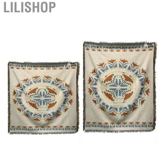 Lilishop Sofa Throw Cover  2 Colors Rectangular Vintage Sofa Towel  for Grass