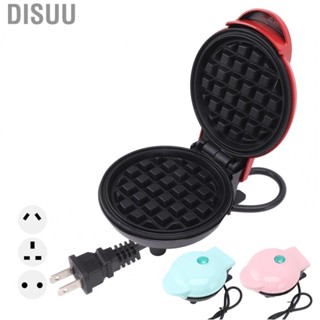 Disuu Mini Waffle Maker  Stick Proof Breakfast Machine Aluminum Alloy  for Kitchen