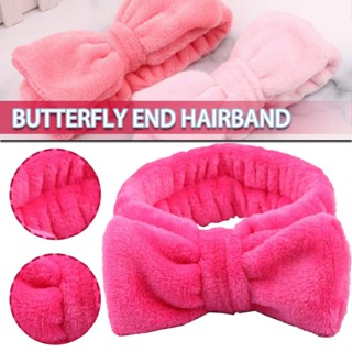 New Fleece Fluffy Elastic Headband Makeup Cosmetic Facial Shower Spa Hair Band