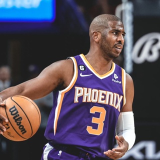 เสื้อกีฬาบาสเก็ตบอล แขนกุด ลายทีม Phoenix SUNS Jersey NO.3 Chris Paul 22-23 Season สําหรับผู้ชาย