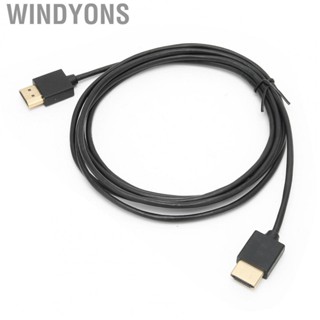 Windyons HD Multimedia Interface Transfer Cable  Durable HD Transfer Wire Stable Transmission  for Office for Home