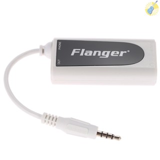 พร้อมส่ง Flanger FC-21 อะแดปเตอร์แปลงเชื่อมต่อกีตาร์ไฟฟ้า เบส เป็นโทรศัพท์มือถือ แท็บเล็ต เข้ากันได้กับ iPhone iPad Android สมาร์ทโฟน แท็บเล็ต พร้อมปลั๊กเสียง 3.5 มม.