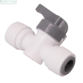 【Big Discounts】Stop Tap Straight Water Filter Systems White 3/8 Inch Hose Quick Connect#BBHOOD