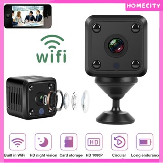 [พร้อม] X6 Mini Wifi Ip Camera Hd 1080p Wireless Security Surveillance Micro Cam Night Vision Smart Home Sports Monitor แบตเตอรี่ในตัว