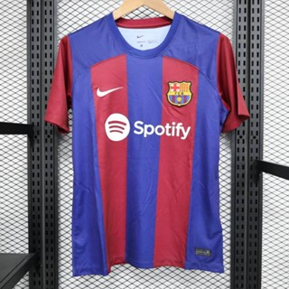 เสื้อกีฬาแขนสั้น ลายทีมเหย้า Barcelona 2023 2024