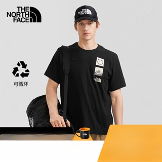 Thenorthface north เสื้อยืดแขนสั้น ระบายอากาศ ใส่สบาย เหมาะกับฤดูใบไม้ร่วง สําหรับผู้ชาย