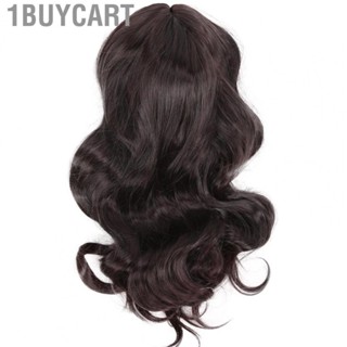 1buycart Wavy Wigs Women Middle Part Long Curly Wig For Party Halloween Daily Life 66cm