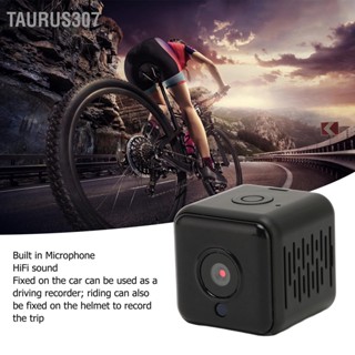  Taurus307 กล้อง WiFi ไร้สาย Ultra HD ไฮไฟในตัวไมโครโฟนมัลติฟังก์ชั่นกล้องพกพาขนาดเล็กแบบพกพาสำหรับการเดินทางท่องเที่ยว