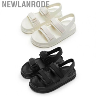 Newlanrode Beach Sandal  Women Thick Sole Casual Comfortable Easy Cleaning Prevent Slip for Outdoor Summer