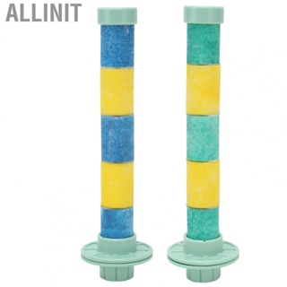 Allinit Bird Cage Stand  Parrot Quartz Sand Perch Beak Grinding Natural for Cockatiels Budgies