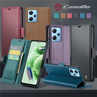 Caseme เคสโทรศัพท์มือถือหนัง ฝาพับแม่เหล็ก พร้อมช่องใส่บัตร สําหรับ Xiaomi Poco X5 Pro Mi 10T 11T 12T Pro 13 13Lite 11Lite