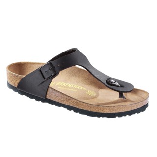 Birkenstock Gizeh Birko-Flor รองเท้าแตะลําลอง สําหรับผู้ชาย ผู้หญิง สีดํา - 43691