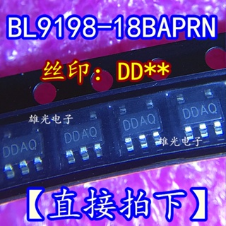 ชิป CMOS LDO Regulato 100% เสียงเบาพิเศษ BL9198-18BAPRN DDAQ mark DD** SOT23-5 BL9198 300mA 10 ชิ้น ต่อล็อต