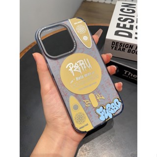 เคสโทรศัพท์มือถือแบบแข็ง แม่เหล็ก กันกระแทก สําหรับ Iphone 14Pro 14promax 13promax