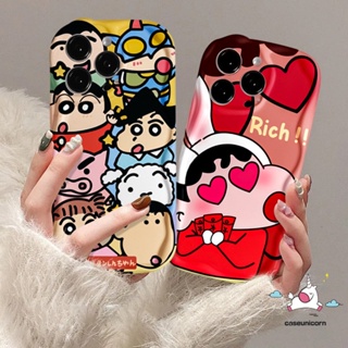 เคสโทรศัพท์มือถือแบบนิ่ม กันกระแทก ลายการ์ตูนชินจัง 3D สําหรับ Redmi 9T 10C 9 9C NFC 10A A1 A2 9A Redmi Note 8 12 10s 11 9 11s 10 Pro Max POCO M3