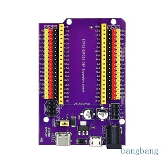 Bang ESP32 บอร์ดพัฒนา 38P พร้อม TypeC CP2102 รองรับ WiFi และบลูทูธ Dual-Core และบอร์ดขยาย 38-Pin