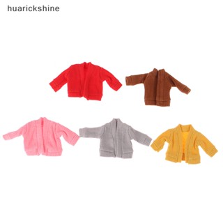 Huarickshine^^ เสื้อกันหนาว ขนาดเล็ก อุปกรณ์เสริม สําหรับตุ๊กตา 1/12