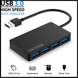 Zevaret อะแดปเตอร์ฮับ Usb 3.0 4 พอร์ต ความเร็วสูง สําหรับแล็ปท็อป คอมพิวเตอร์