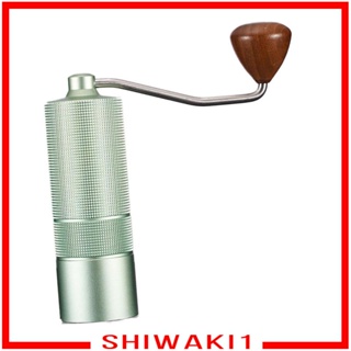 [Shiwaki1] เครื่องบดกาแฟสเตนเลส แบบแมนนวล สําหรับดริปกาแฟ