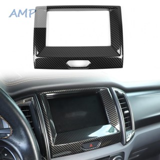 ⚡READYSTOCK⚡Frame Cover Carbon Fiber Carbon Fiber Black Navigation Frame Cover Trim