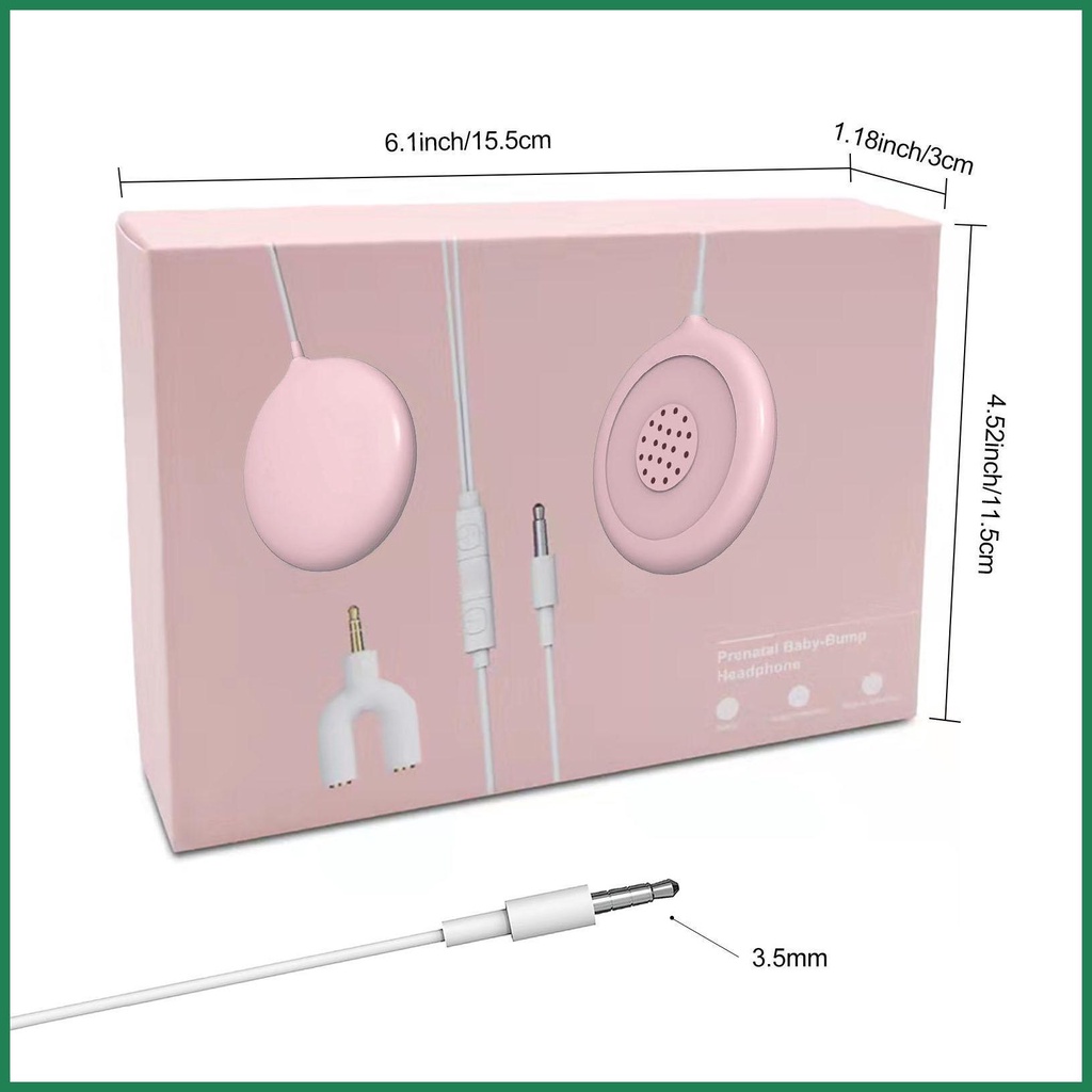 หูฟังลําโพง ไร้อันตราย สําหรับหญิงตั้งครรภ์