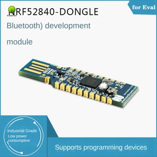 Nrf52840 โมดูลพัฒนาดองเกิล USB รองรับการเขียนโปรแกรม RGB LED สีเขียว และ 15GPIO สําหรับ Eval