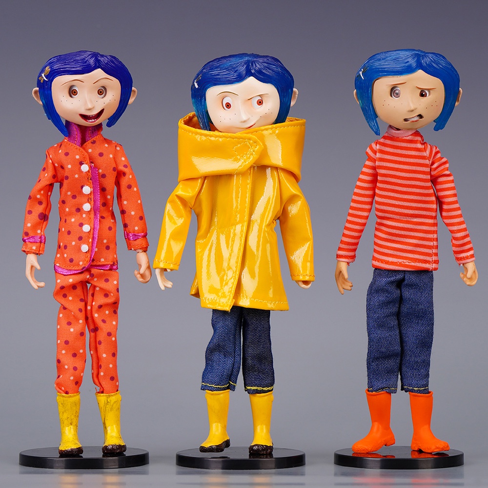 โมเดลฟิกเกอร์ Coraline & The Secret Door Coraline Y La Puerta Secreta ของเล่นสําหรับเด็ก