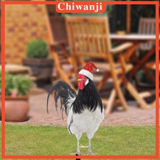 [Chiwanji] ฟิกเกอร์รูปไก่ สําหรับตกแต่งบ้าน สวนหลังบ้าน กลางแจ้ง