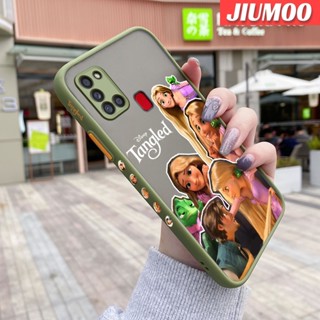 สําหรับ Samsung galaxy A21s เคส การ์ตูน เจ้าหญิง สวยงาม การออกแบบใหม่ กันกระแทก ฝ้า ใส เคสโทรศัพท์แข็ง เคสซิลิโคน