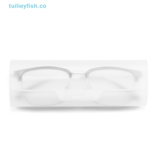 Tuilieyfish กล่องพลาสติกใส น้ําหนักเบา สําหรับใส่แว่นตากันแดด