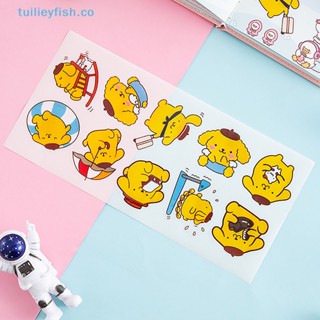 Tuilieyfish สติกเกอร์การ์ด กันน้ํา สําหรับตกแต่งสมุดบัญชีมือ 5 ชิ้น