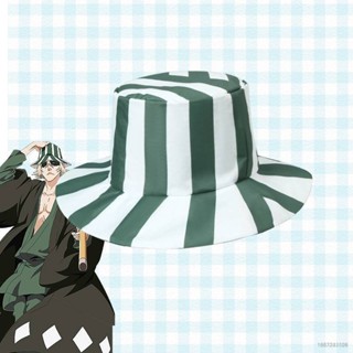 Sy7 BLEACH หมวกคอสเพลย์ อนิเมะ Urahara Kisuke Fisherman กันแดด แฟชั่น สําหรับทุกเพศ YS7