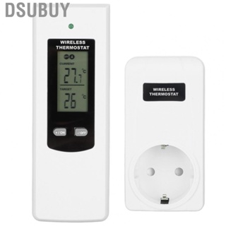 Dsubuy Plug in Thermostat ABS and PC Digital for