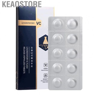 Keaostore Skin Whitening Vitamin C  Care Tablets Strict Production Technology Easy Carrying Shiny Reduce Melanin