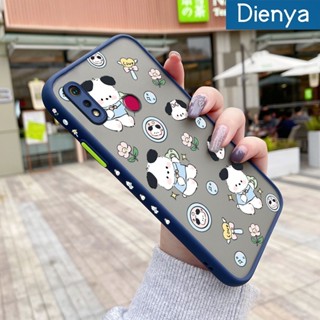 เคสโทรศัพท์มือถือ ซิลิโคนนุ่ม ใส กันกระแทก ลายการ์ตูนหมี ดอกไม้ สําหรับ Realme 3 3i 3 Pro