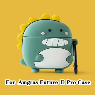 【ของแท้】เคสหูฟัง แบบนิ่ม ลายการ์ตูนน่ารัก สําหรับ Amgras Future II Pro