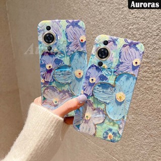 เคสโทรศัพท์มือถือ ลายภาพวาดสีน้ํามัน รูปดอกไม้ สีสันสดใส สําหรับ Huawei Nova 11 Pro 11i Nova11i Nova11 Pro