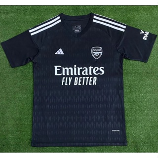 พร้อมส่ง เสื้อกีฬาแขนสั้น ลายทีมชาติฟุตบอล Arsenal 2023-24 ชุดเหย้า สําหรับผู้ชาย