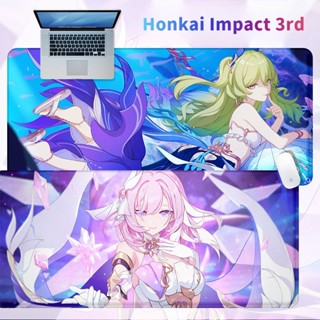 Honkai Impact 3rd Super Mouse Pad Elysia Mobius Cute Two-Dimensional Beauty Gaming Desk Pad แผ่นรองเมาส์ ขนาดใหญ่