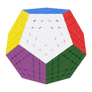 Shengshou Megaminx ลูกบาศก์ความเร็ว 5x5 ไร้สติกเกอร์ Dodecahedron 12 หน้า