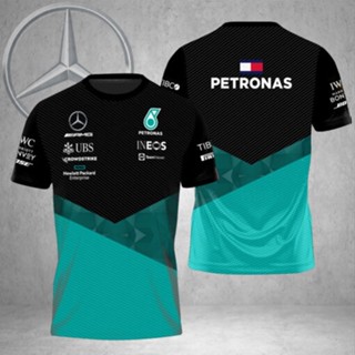 Petronas F1 เสื้อยืด ลาย 3D MERAMGS12