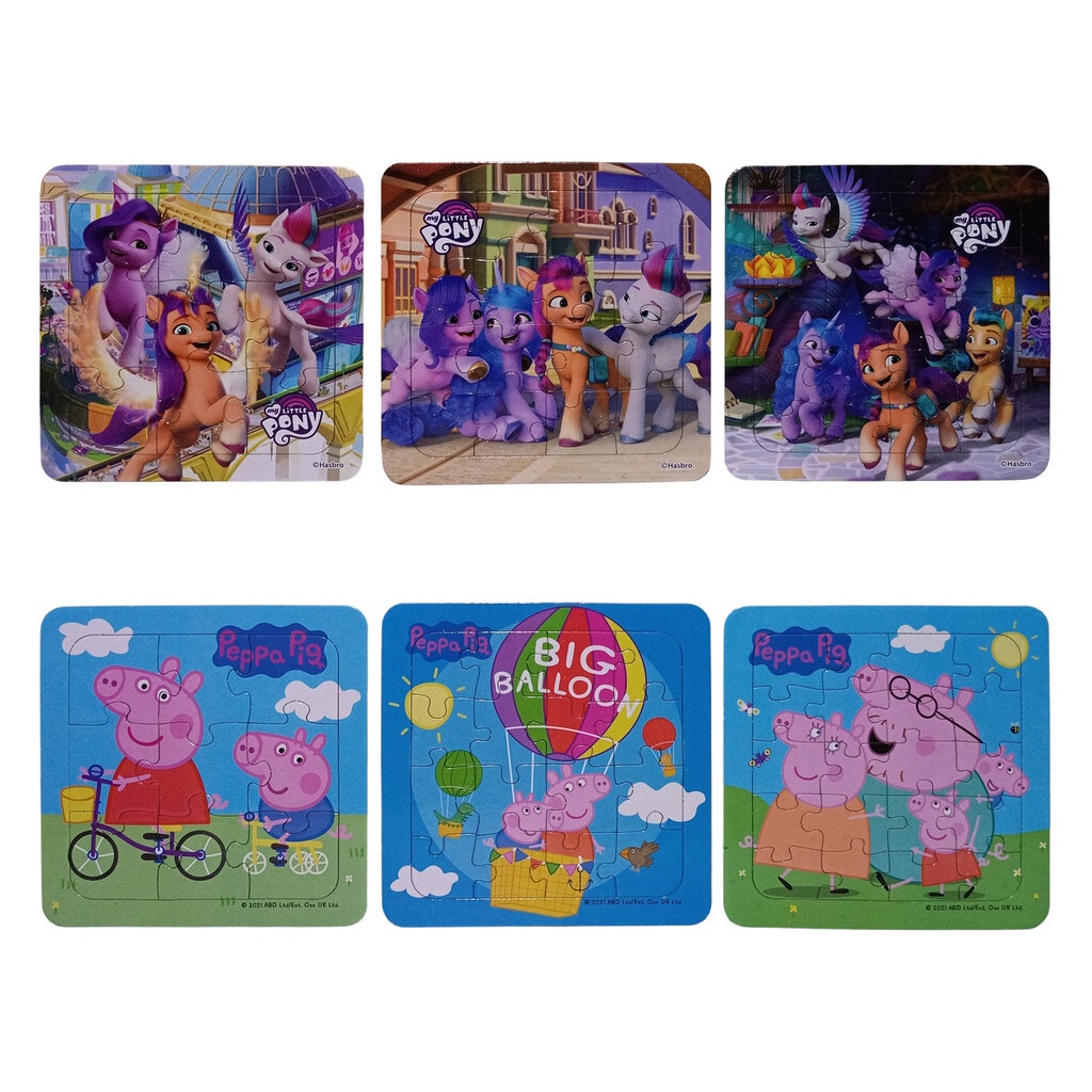 Jigsaw Puzzle Kid Set 3 Pcs ตัวต่อจิ๊กซอว์สำหรับเด็ก 1 ชุดมี 3 ภาพ สินค้าลิขสิทธิ์ Bongkoch MagicLand6