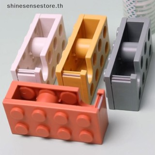 Shine เครื่องจ่ายเทปสติกเกอร์ ทรงสี่เหลี่ยมผืนผ้า ทนทาน DIY สําหรับสํานักงาน TH