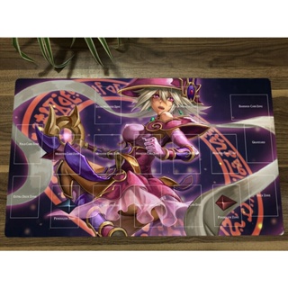 Yu-gi-oh! Ocg Playmat Magician of Illusion CCG TCG แผ่นรองเมาส์ สําหรับเล่นเกม