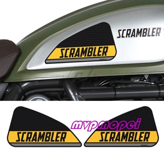 ลดราคา!สติกเกอร์ติดด้านข้างถังน้ํามันเชื้อเพลิง กันลื่น สําหรับ Ducati SCRAMBLER 800 Classic 15-16