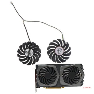 Zzz พัดลมระบายความร้อนการ์ดจอ PLD09210S12HH 4Pin 87 มม. สําหรับ MSI RTX 2060 2060S GAMING Cooler