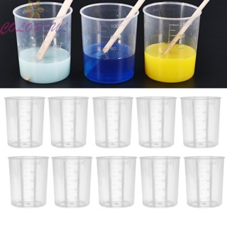 【COLORFUL】Measuring Cup 10pcs DIY Mixing Tool Kitchen Baking Tools Liquid Measuring