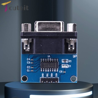 บอร์ดกระพริบ MAX3232 RS232 เป็น TTL MAX232 3.3V-5.5V ตัวเมีย Serial เป็นโมดูล TTL