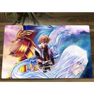 Yu-gi-oh! Playmat Kaiba Seto &amp; Yugi Muto TCG CCG แผ่นรองเมาส์ สําหรับเล่นเกม